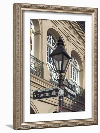 Pere Antoine Alley, French Quarter, New Orleans, Louisiana-Natalie Tepper-Framed Photo