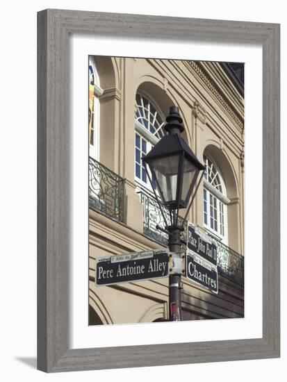 Pere Antoine Alley, French Quarter, New Orleans, Louisiana-Natalie Tepper-Framed Photo