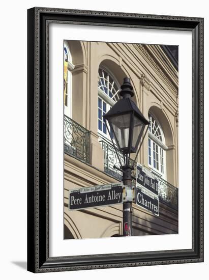 Pere Antoine Alley, French Quarter, New Orleans, Louisiana-Natalie Tepper-Framed Photo