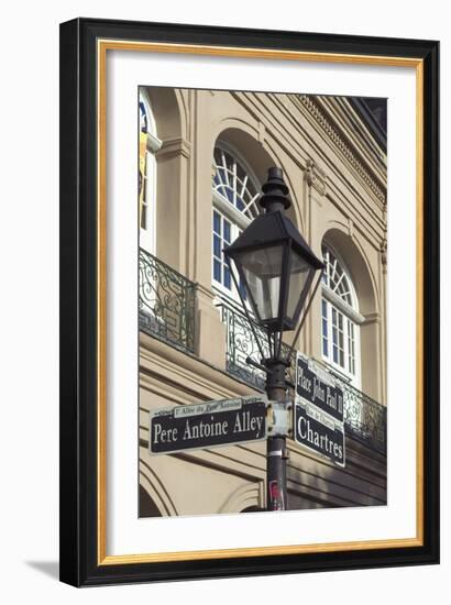 Pere Antoine Alley, French Quarter, New Orleans, Louisiana-Natalie Tepper-Framed Photo