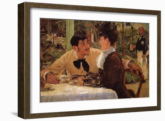 Père Lathuille-Edouard Manet-Framed Art Print