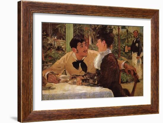 Père Lathuille-Edouard Manet-Framed Art Print