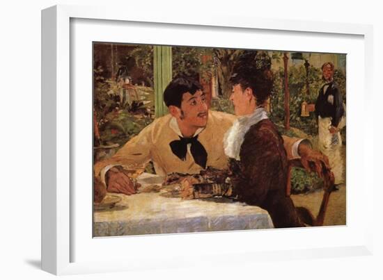 Père Lathuille-Edouard Manet-Framed Art Print