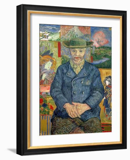 Pere Tanguy (Father Tanguy), 1887-88-Vincent van Gogh-Framed Giclee Print