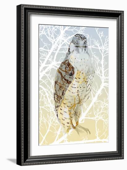 Peregrine Falcon, 2015-Nancy Moniz Charalambous-Framed Giclee Print