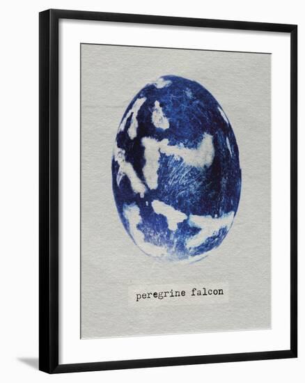 Peregrine Falcon Egg-Chris Dunker-Framed Giclee Print