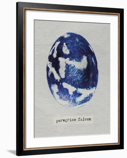 Peregrine Falcon Egg-Chris Dunker-Framed Giclee Print