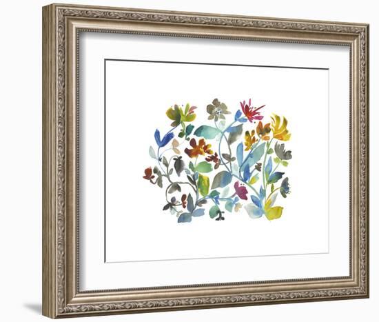 Peregrine Garden-Kiana Mosley-Framed Art Print