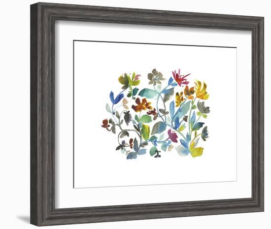 Peregrine Garden-Kiana Mosley-Framed Art Print