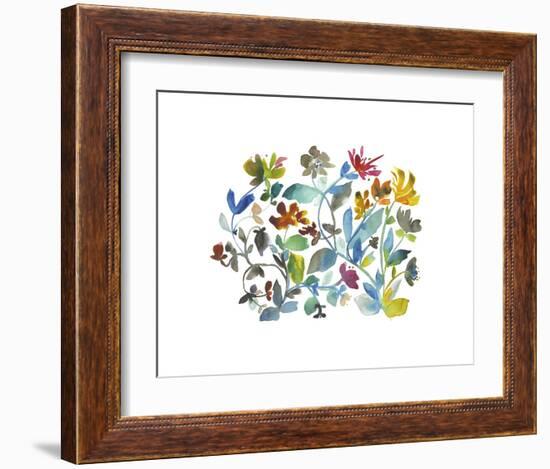 Peregrine Garden-Kiana Mosley-Framed Art Print