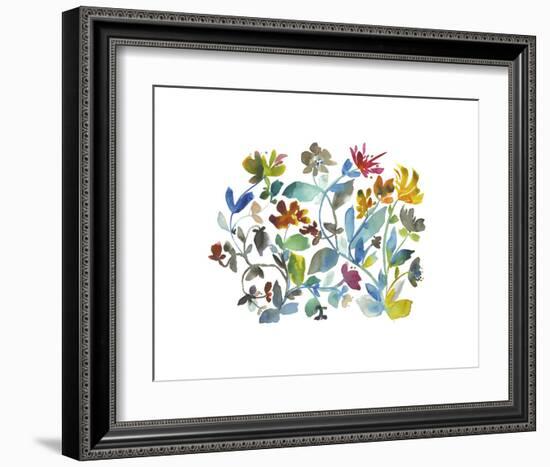 Peregrine Garden-Kiana Mosley-Framed Art Print