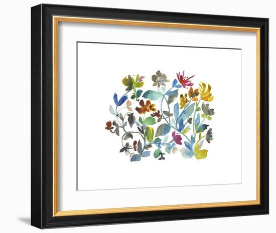 Peregrine Garden-Kiana Mosley-Framed Art Print