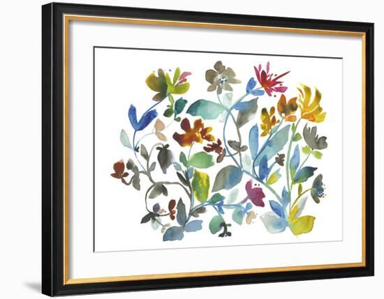 Peregrine Garden-Kiana Mosley-Framed Art Print