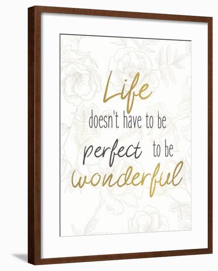 Perfect 1-Kimberly Allen-Framed Art Print