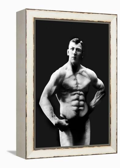 Perfect Abs-null-Framed Stretched Canvas