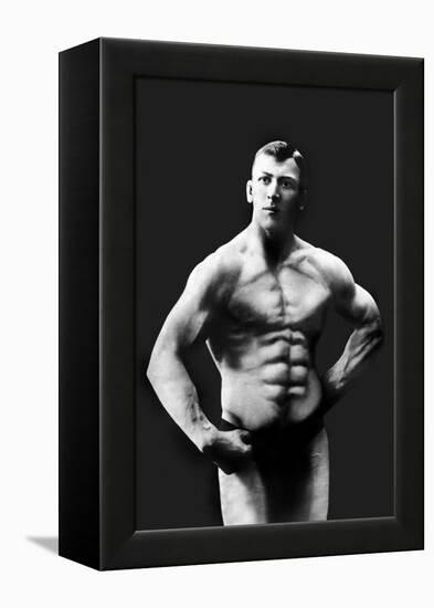 Perfect Abs-null-Framed Stretched Canvas