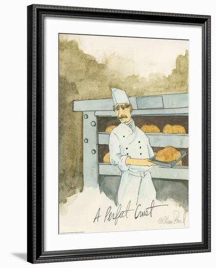 Perfect Crust-Alan Paul-Framed Art Print