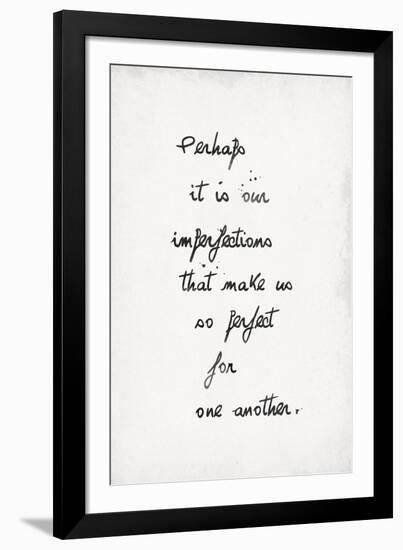 Perfect Imperfections-The Vintage Collection-Framed Giclee Print