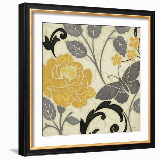 Perfect Petals I Yellow-Pela Design-Framed Premium Giclee Print