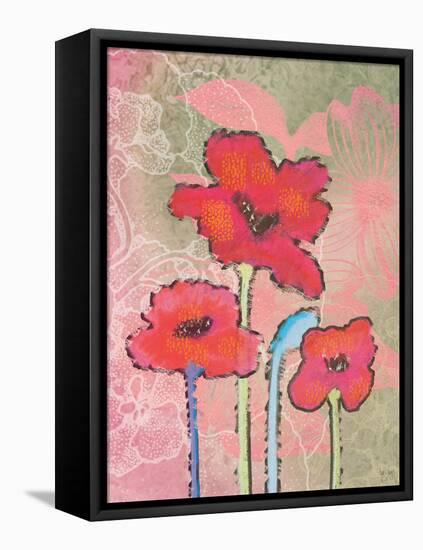 Perfect Poppies-Bee Sturgis-Framed Stretched Canvas