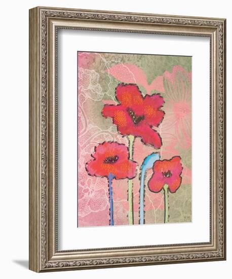 Perfect Poppies-Bee Sturgis-Framed Art Print