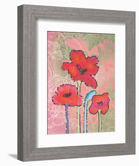 Perfect Poppies-Bee Sturgis-Framed Art Print