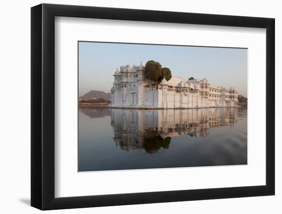 Perfect Reflection of Lake Palace Hotel, India-Martin Child-Framed Photographic Print