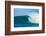 Perfect Wave-Beautiful blue wave breaking over a coral reef, Hawaii-Mark A Johnson-Framed Photographic Print