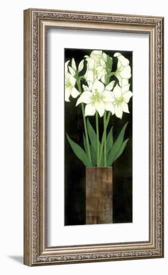 Perfect White Lilies-Rachel Rafferty-Framed Art Print