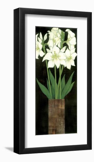 Perfect White Lilies-Rachel Rafferty-Framed Art Print