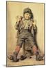 Perfectly Happy, 1885-John George Brown-Mounted Giclee Print