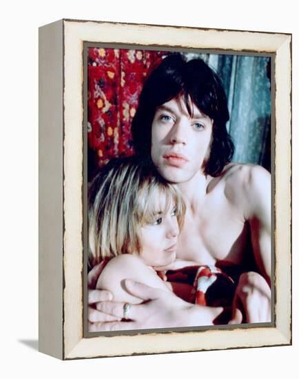 Performance, Anita Pallenberg, Mick Jagger, 1970-null-Framed Stretched Canvas