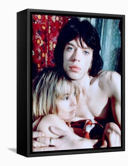 Performance, Anita Pallenberg, Mick Jagger, 1970-null-Framed Stretched Canvas