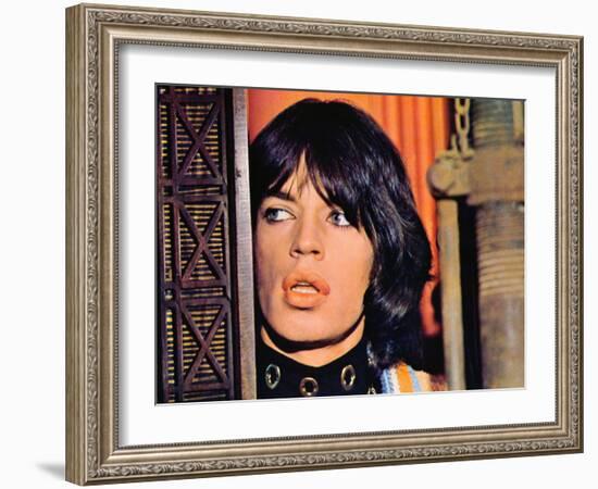 Performance, Mick Jagger, 1970-null-Framed Photo