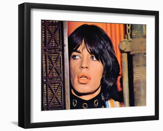 Performance, Mick Jagger, 1970-null-Framed Photo