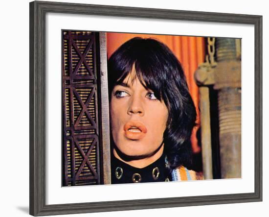 Performance, Mick Jagger, 1970-null-Framed Photo