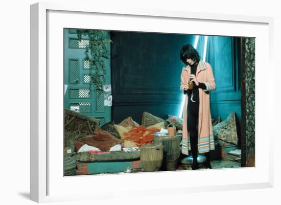 Performance, Mick Jagger, 1970-null-Framed Photo