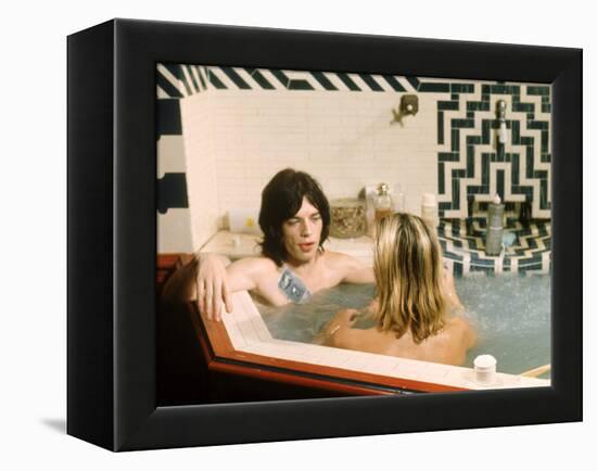 Performance, Mick Jagger, Anita Pallenberg, 1970-null-Framed Stretched Canvas