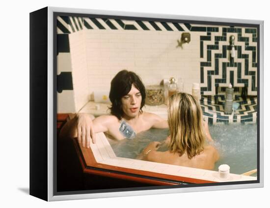 Performance, Mick Jagger, Anita Pallenberg, 1970-null-Framed Stretched Canvas