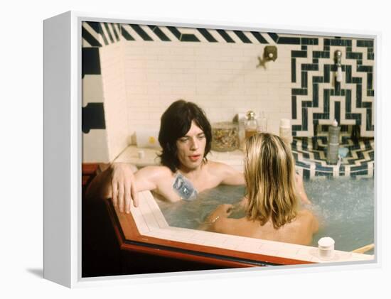 Performance, Mick Jagger, Anita Pallenberg, 1970-null-Framed Stretched Canvas