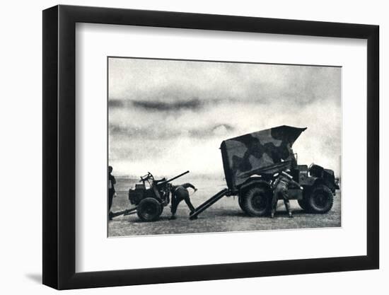 'Performance: unlimbering at top speed', 1941-Cecil Beaton-Framed Photographic Print