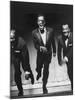 Performers, Sammy Davis Sr., Sammy Davis Jr., and Will Mastin, Together on Stage at Ciro's Dancing-Allan Grant-Mounted Premium Photographic Print