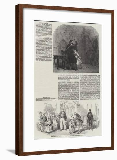 Performing Arts in London-null-Framed Giclee Print