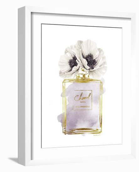 Perfume Bottle Bouquet II-Amanda Greenwood-Framed Art Print