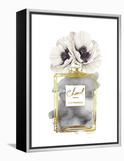 Perfume Bottle Bouquet III-Amanda Greenwood-Framed Stretched Canvas