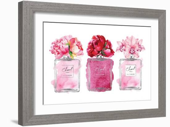 Perfume Bottle Bouquets XVIII-Amanda Greenwood-Framed Art Print