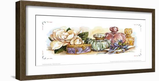 Perfume Bottle Setting I-Jerianne Van Dijk-Framed Art Print