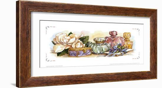 Perfume Bottle Setting I-Jerianne Van Dijk-Framed Art Print