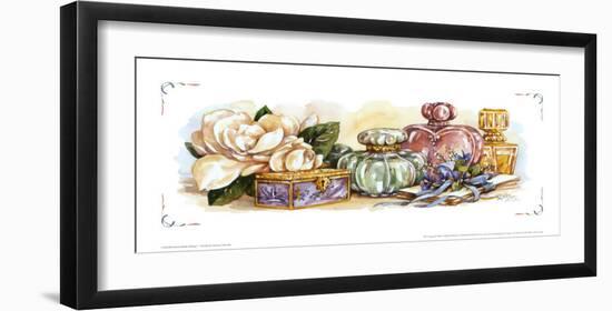 Perfume Bottle Setting I-Jerianne Van Dijk-Framed Art Print