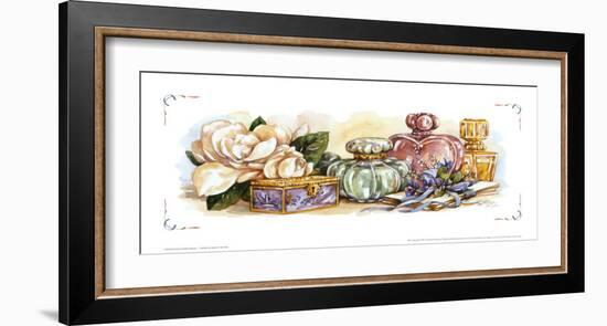 Perfume Bottle Setting I-Jerianne Van Dijk-Framed Art Print